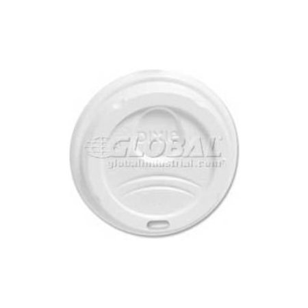 DIXIE FOOD SERVICE Dixie Plastic Lids, PerfecTouch Dome, Fits 8 Oz., 1,000/Carton, White DXE9538DXCT